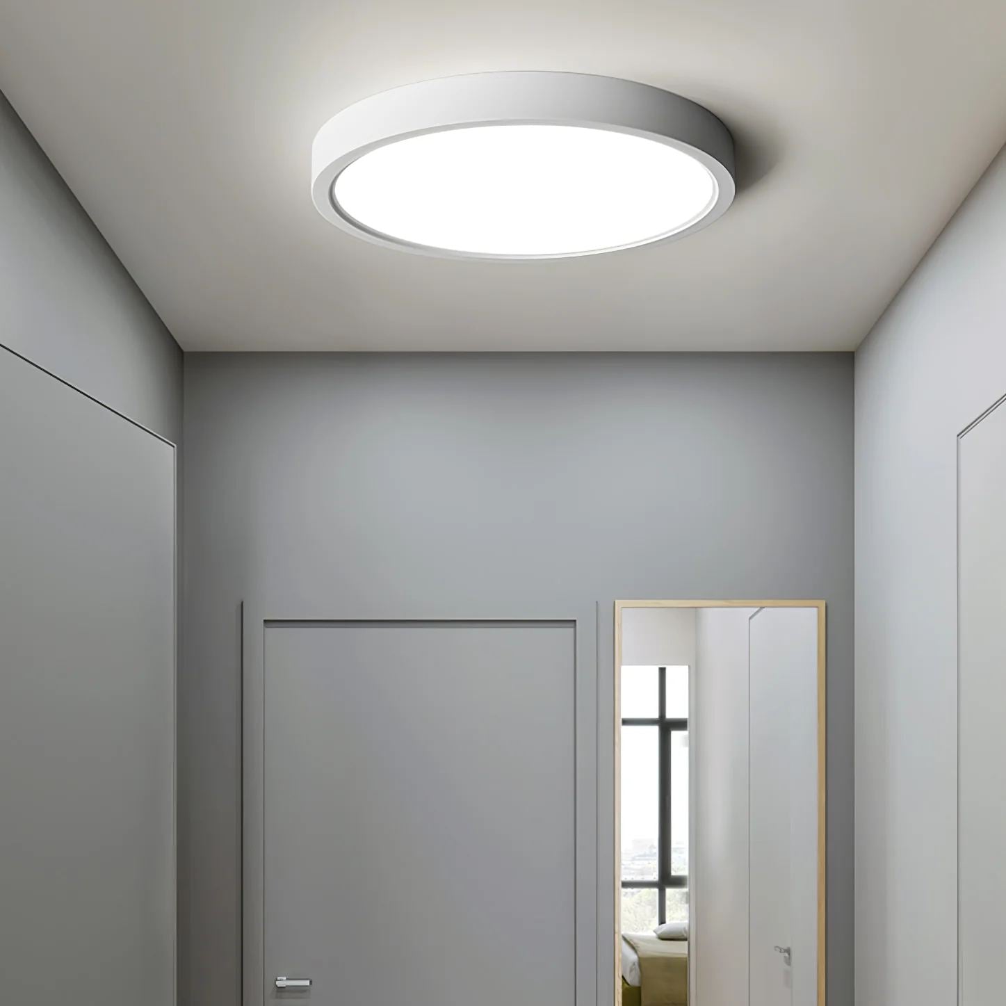 Quinn Thinnest Round Acrylic Ceiling Light
