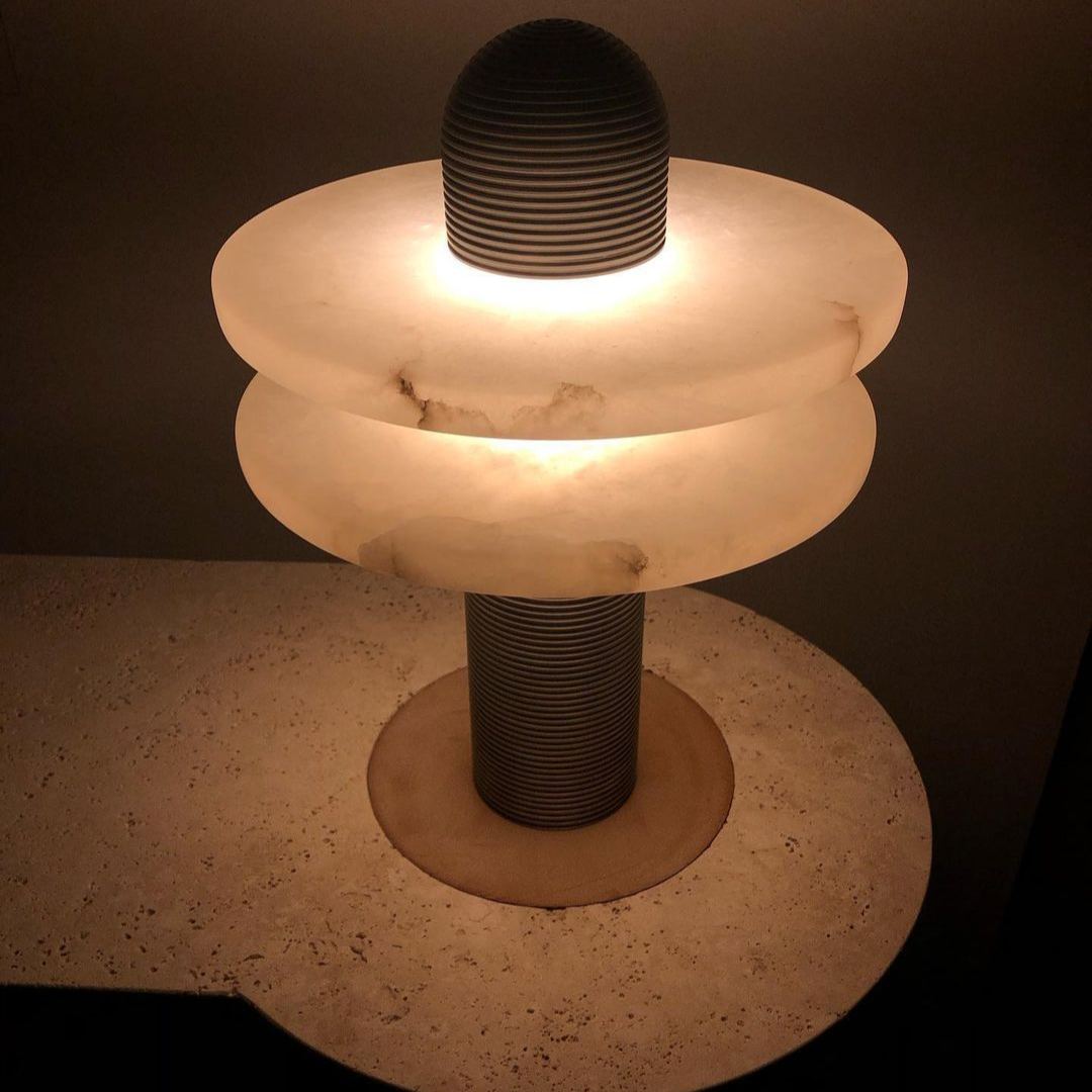 Jade Comet Table Lamp