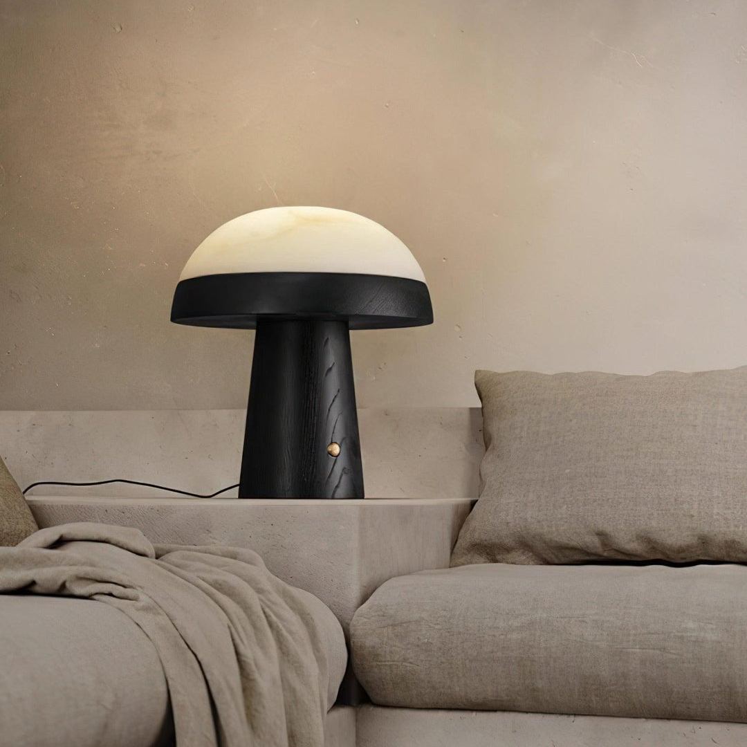 Jade Mushroom Table Lamp