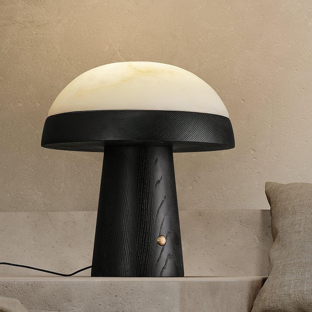 Jade Mushroom Table Lamp