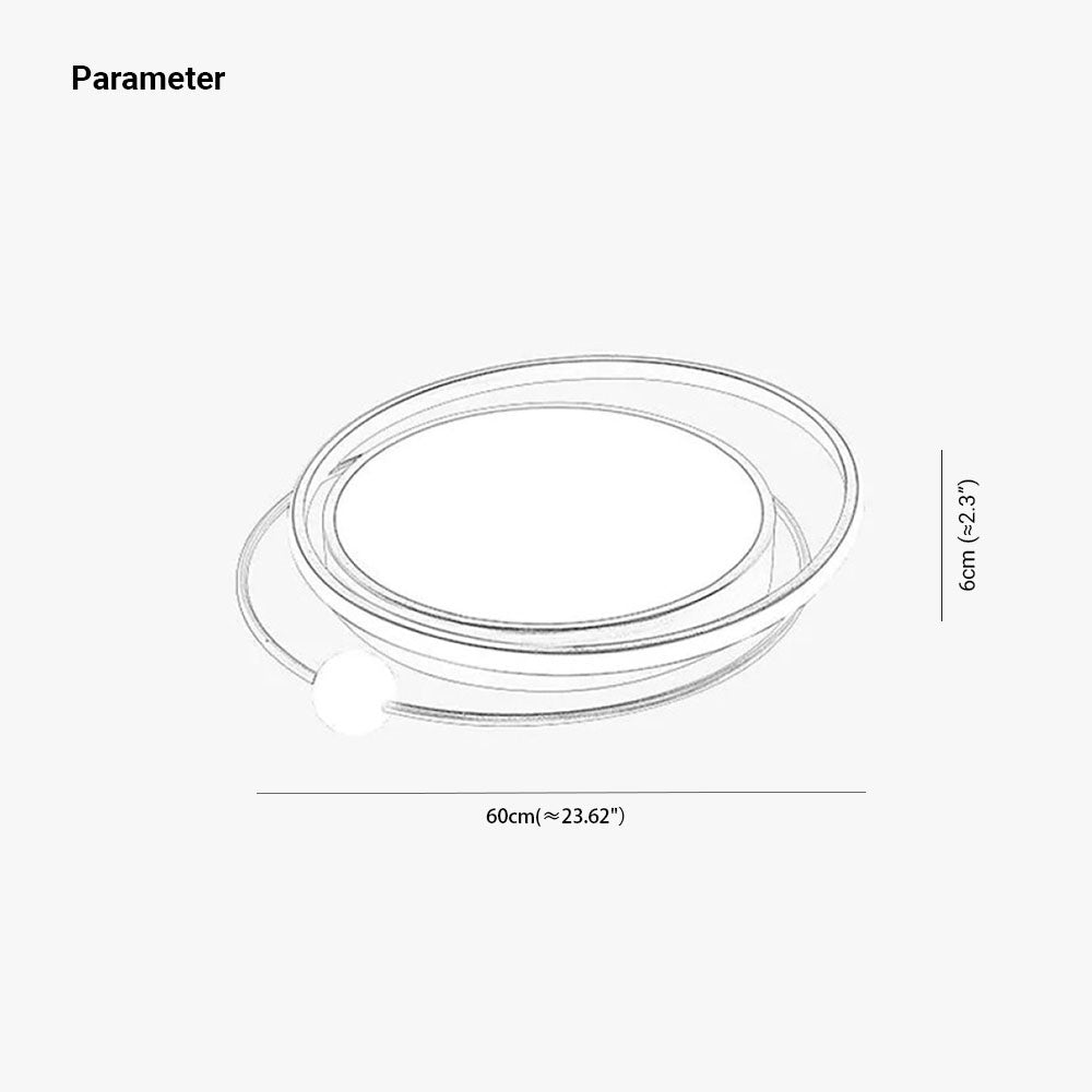 Lacey Multi Orbit Ceiling Light