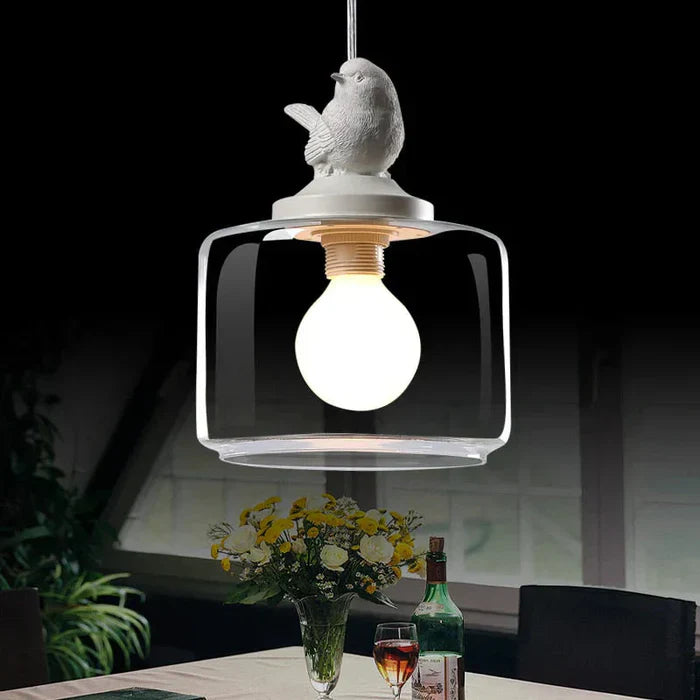Bird Motif Hanging Pendant Lamp | Decorative Ceiling Light