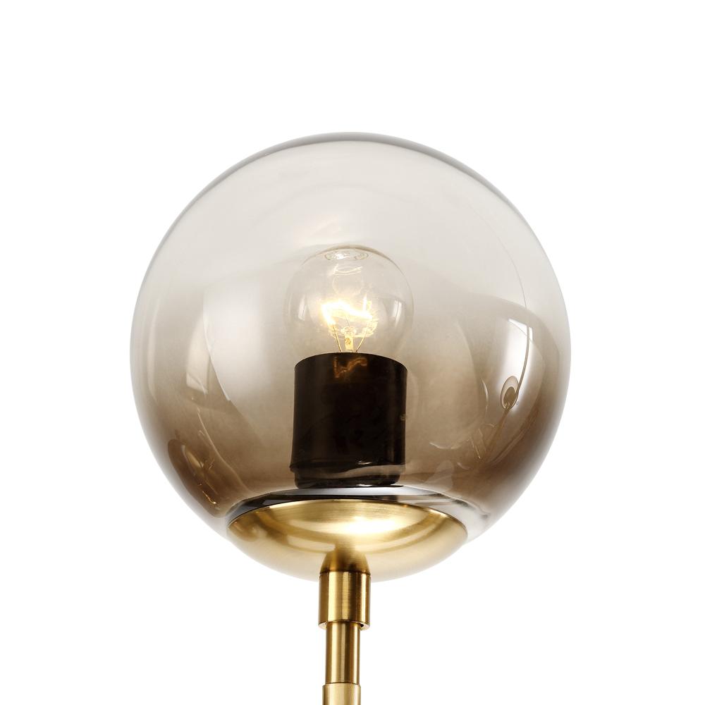 6-Light Gradient Glass Globe Chandelier