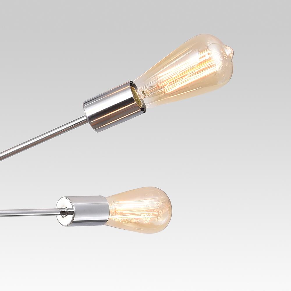 18-Light Chrome Sputnik Chandelier