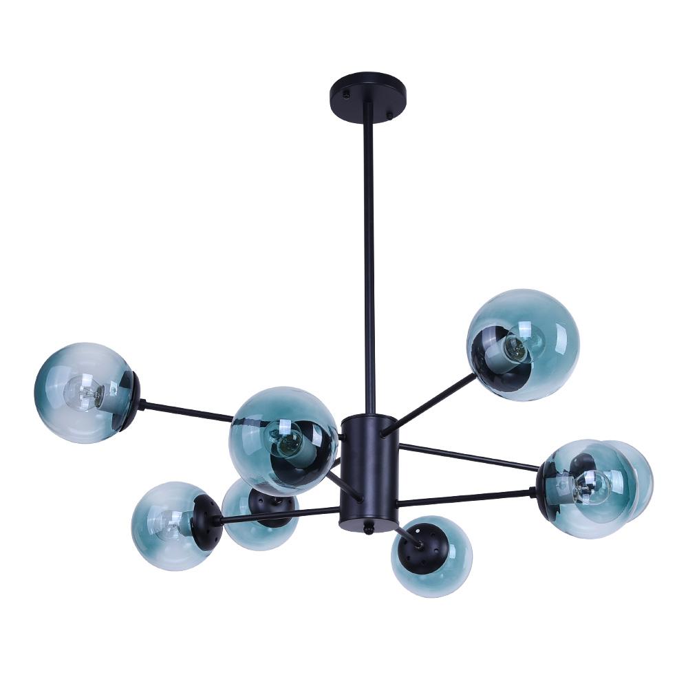 8-Light Blue Bubble Sputnik Light