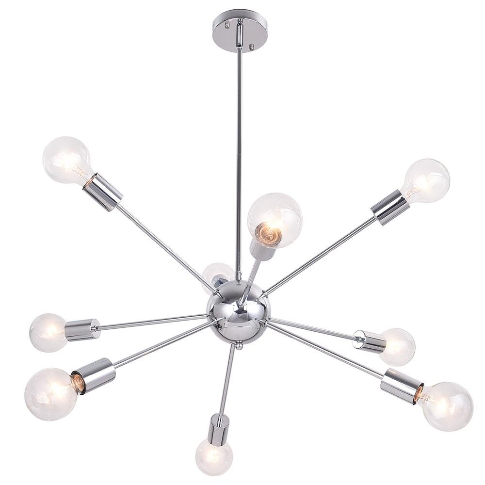 9-Light Sputnik Chandelier | 3 Colours