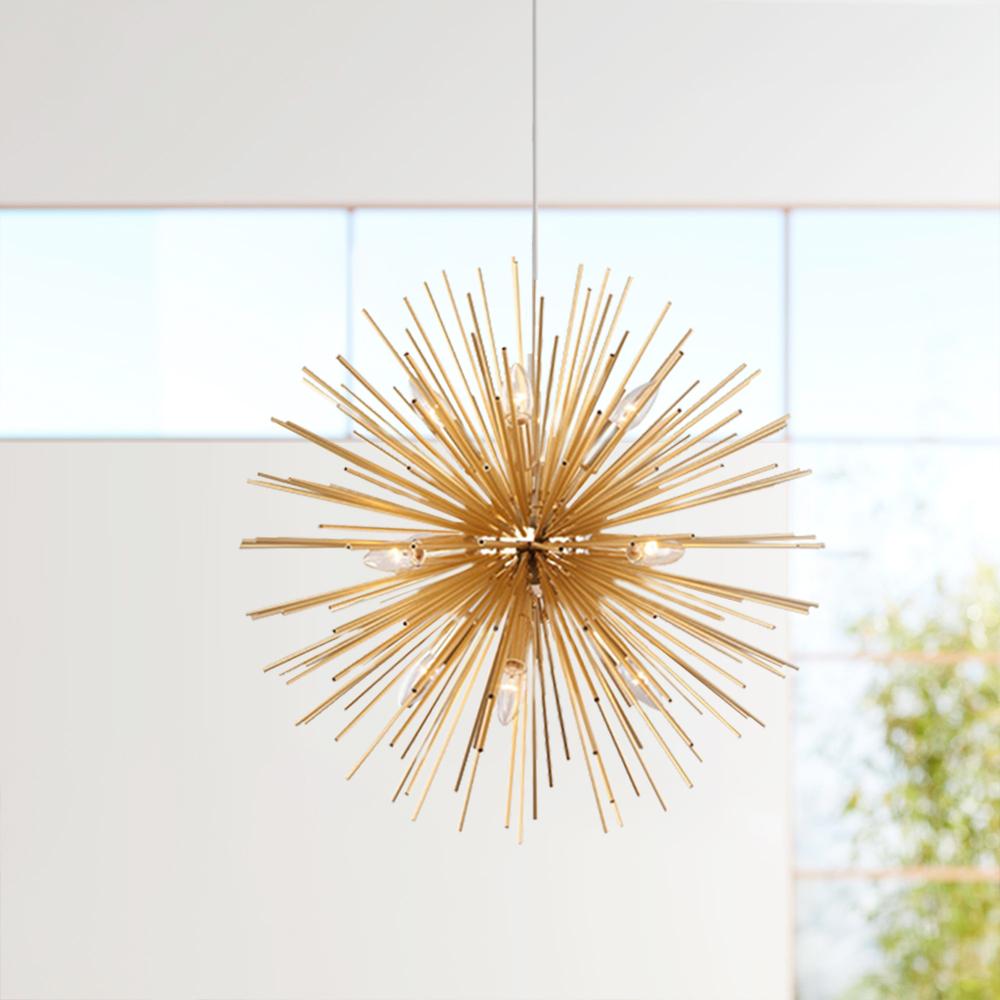 Sunburst Sputnik Chandelier | 2 Sizes