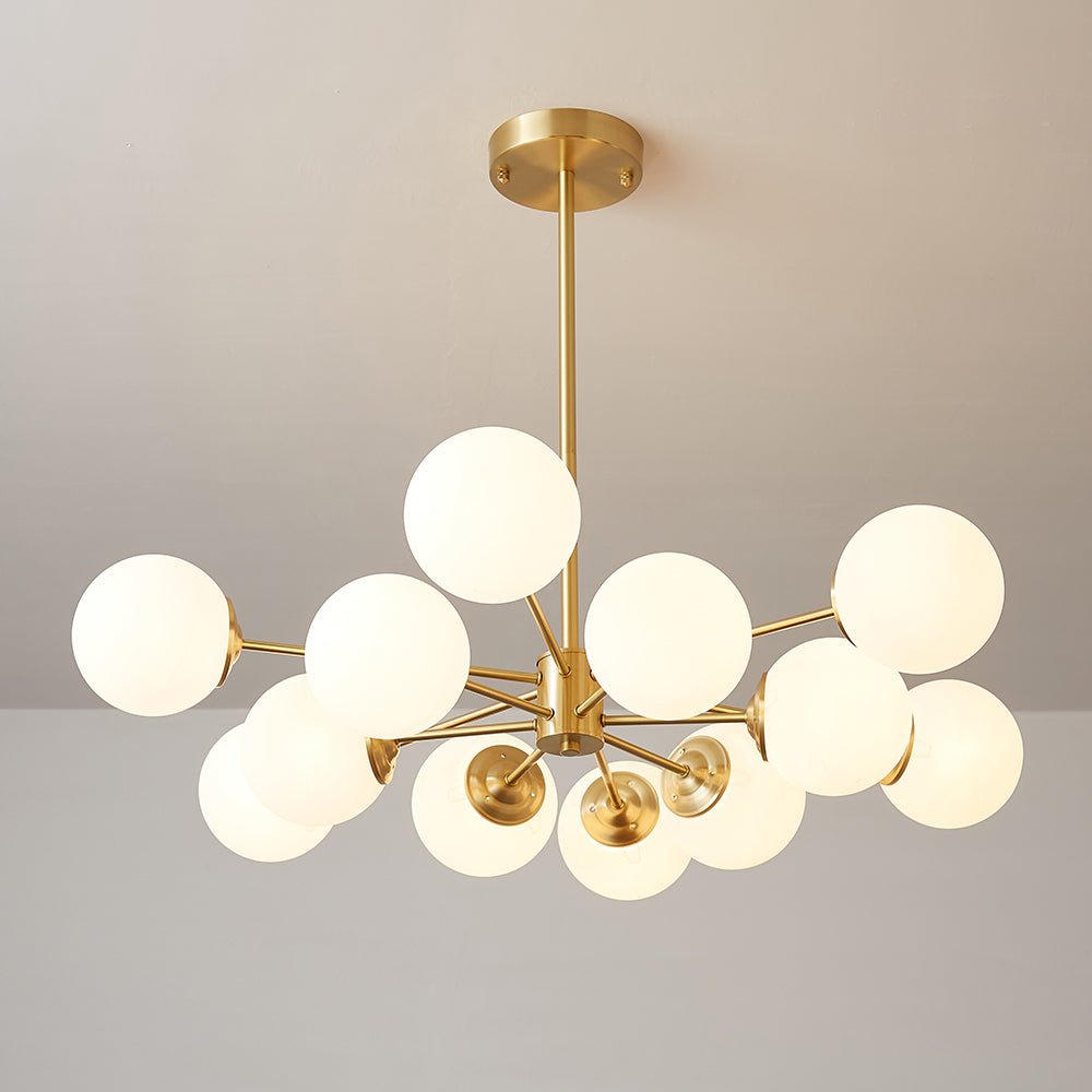 12-Light Bubble Sputnik Chandelier | 2 Colours