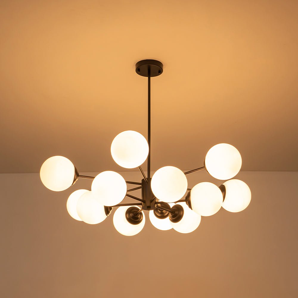 12-Light Bubble Sputnik Chandelier | 2 Colours