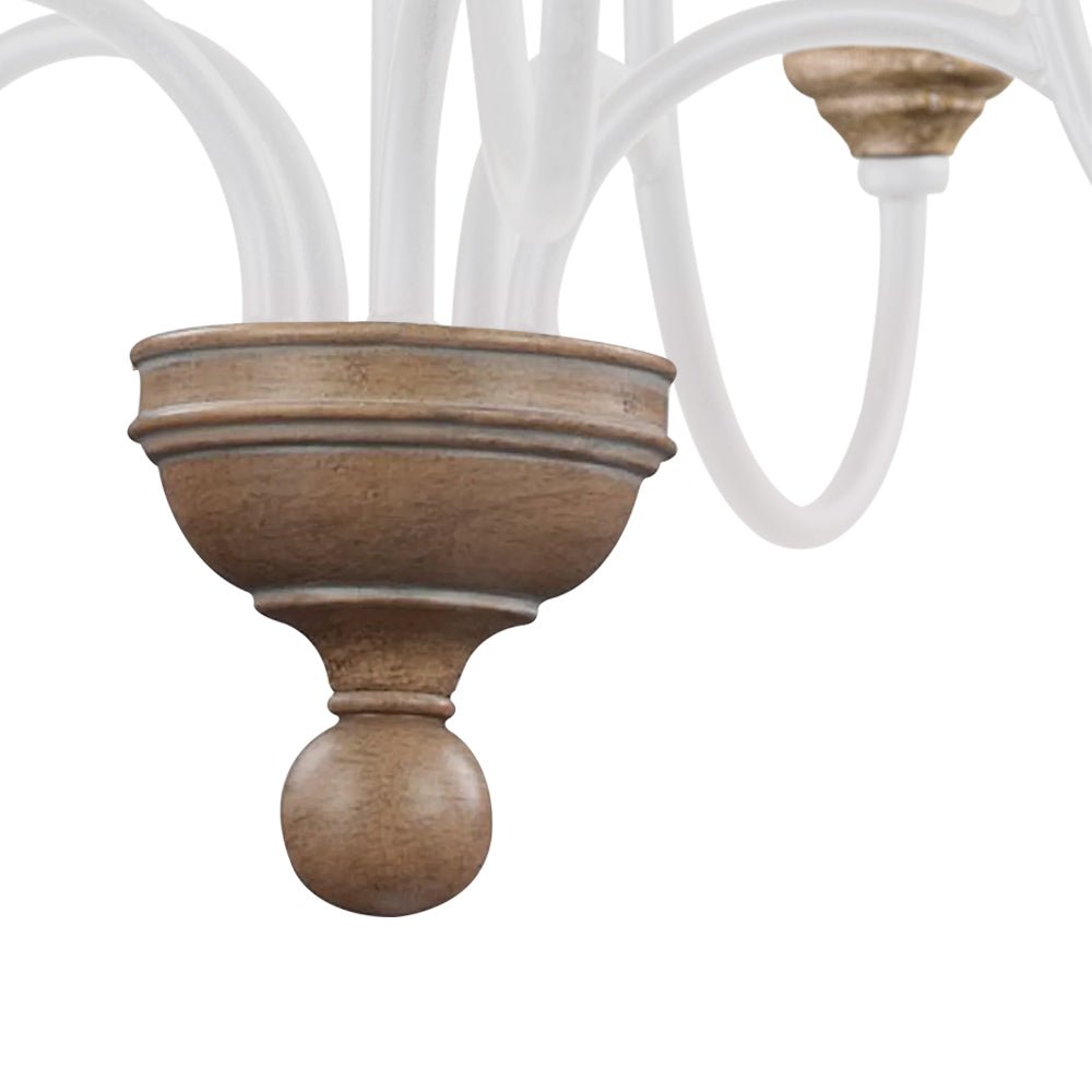 5-Light French Country Candle Style Chandelier