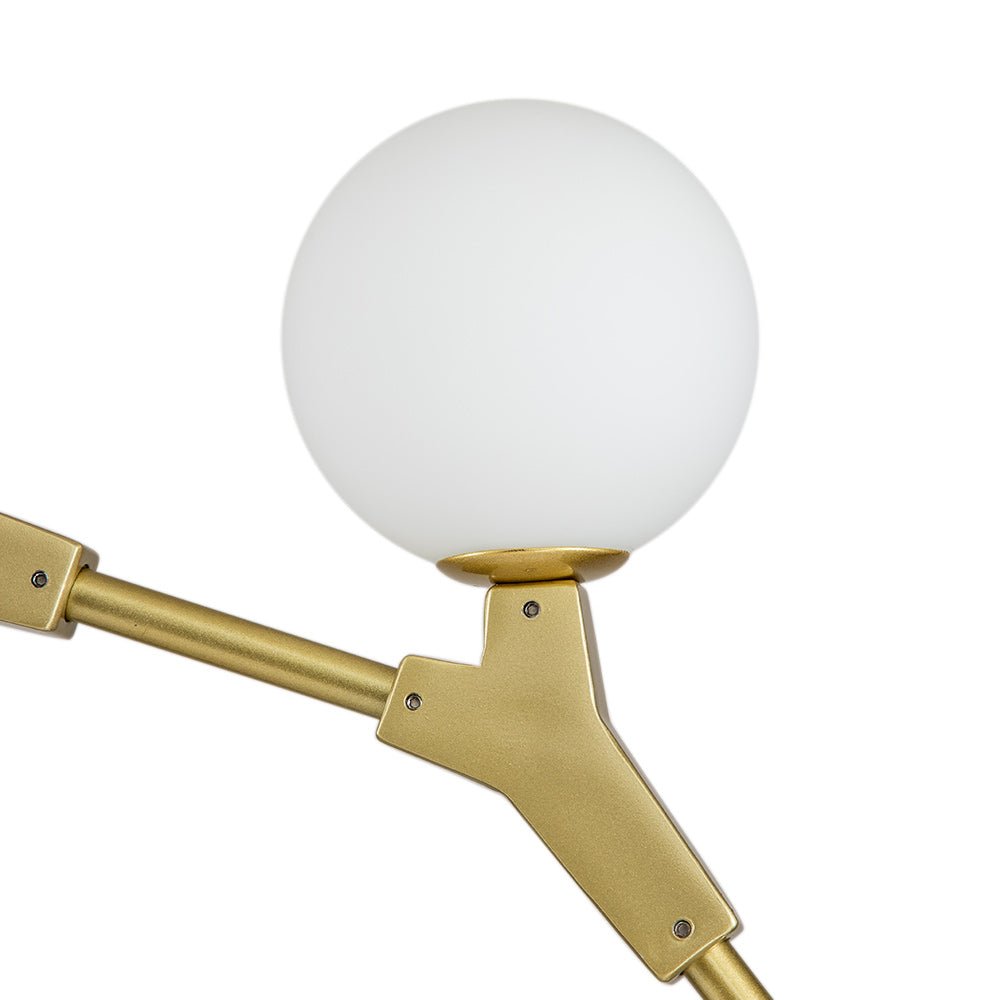 8-Light Branch Globe Chandelier | 2 Colours