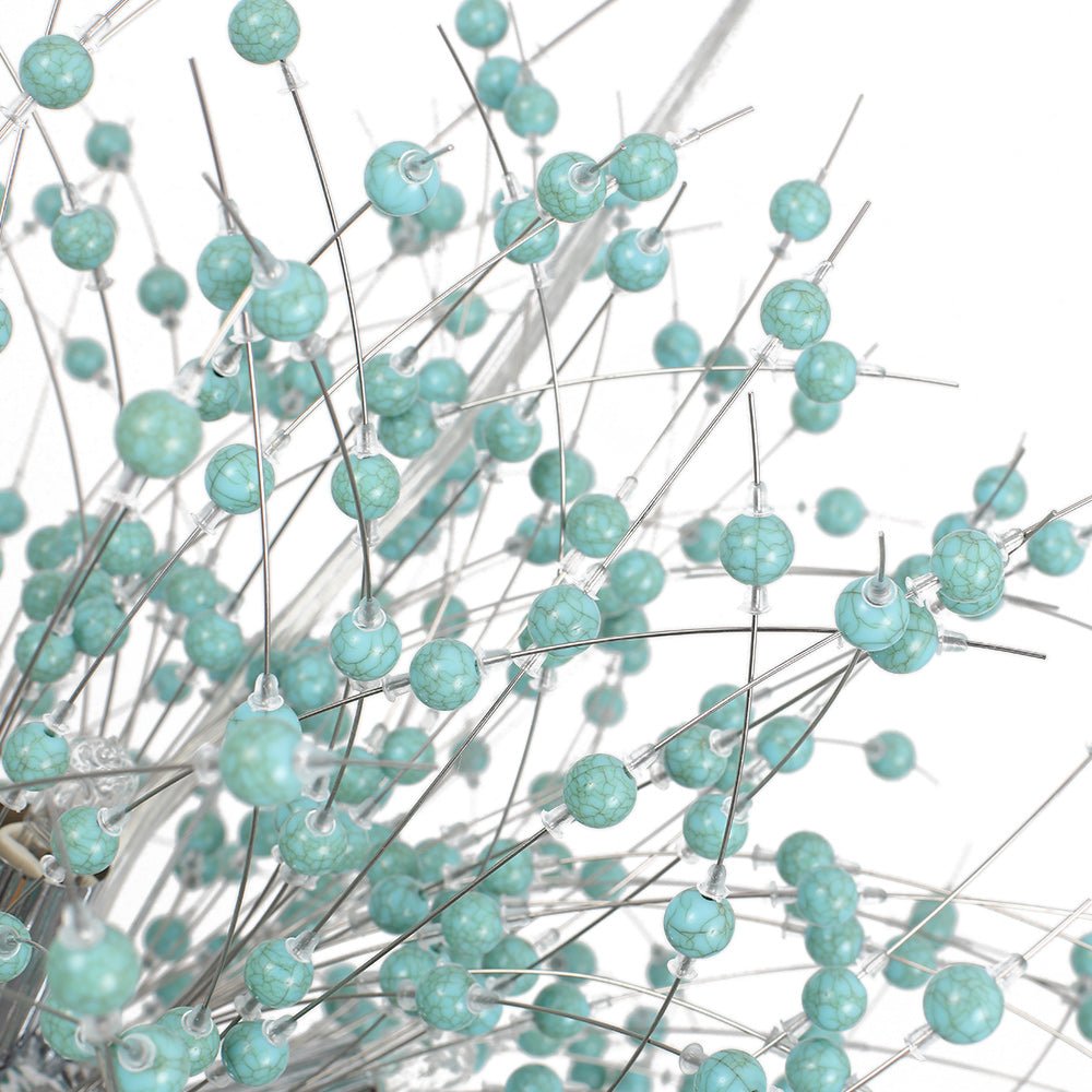 9-Light Blue Dandelion Chandelier | 2 Colours