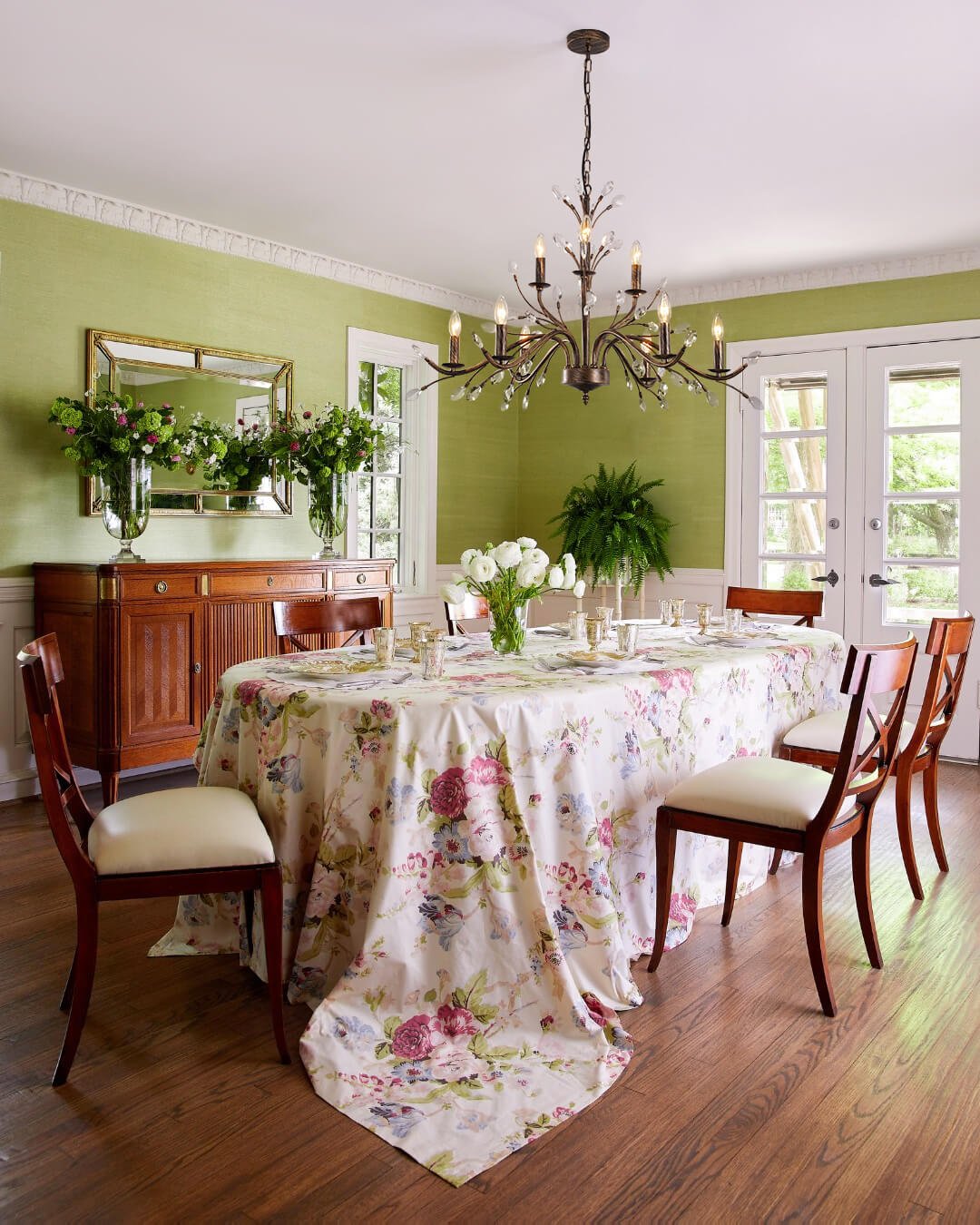 French Crystal Candle Chandelier | 2 Sizes