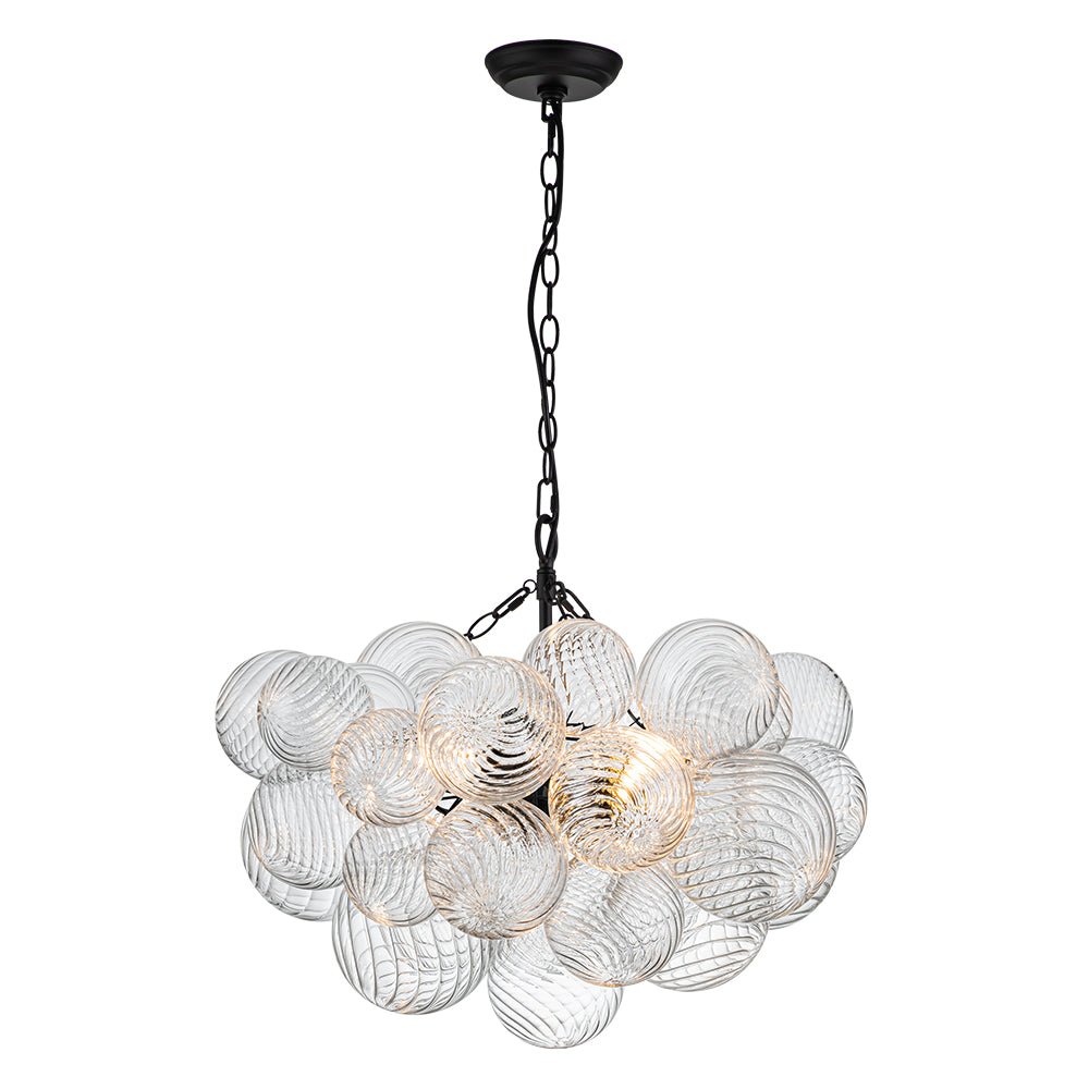 Ribbed Bubble Chandelier | 3 Colours