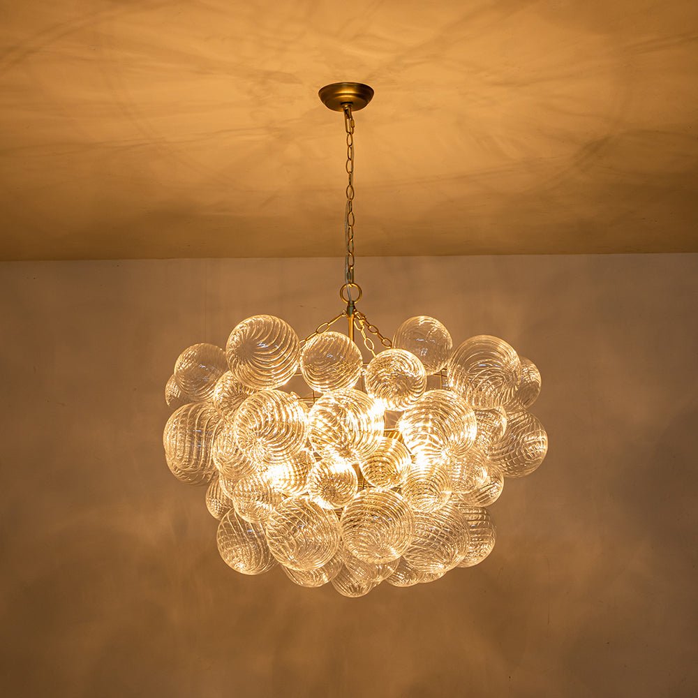 Ribbed Bubble Chandelier | 3 Colours