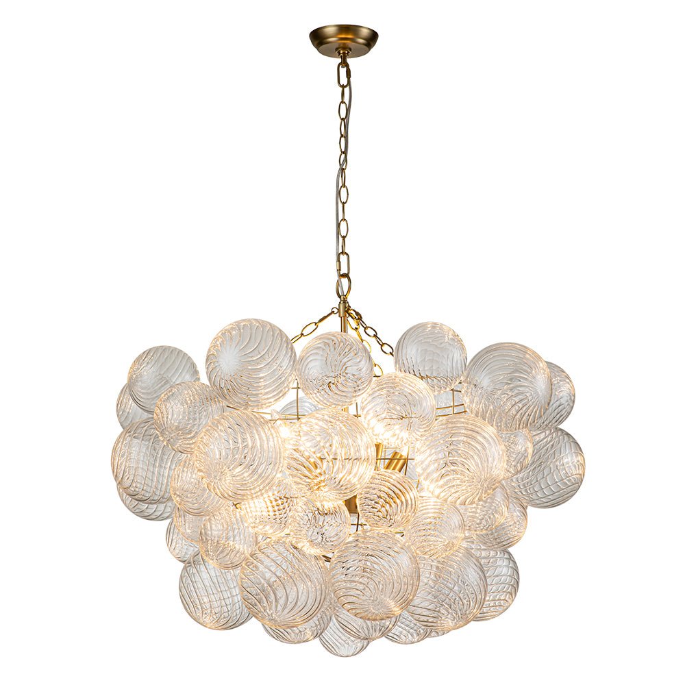 Ribbed Bubble Chandelier | 3 Colours