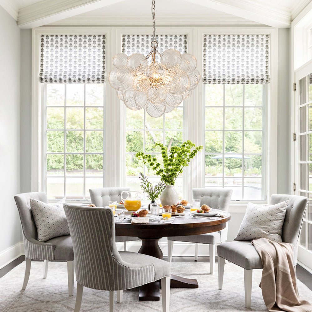 Ribbed Bubble Chandelier | 3 Colours