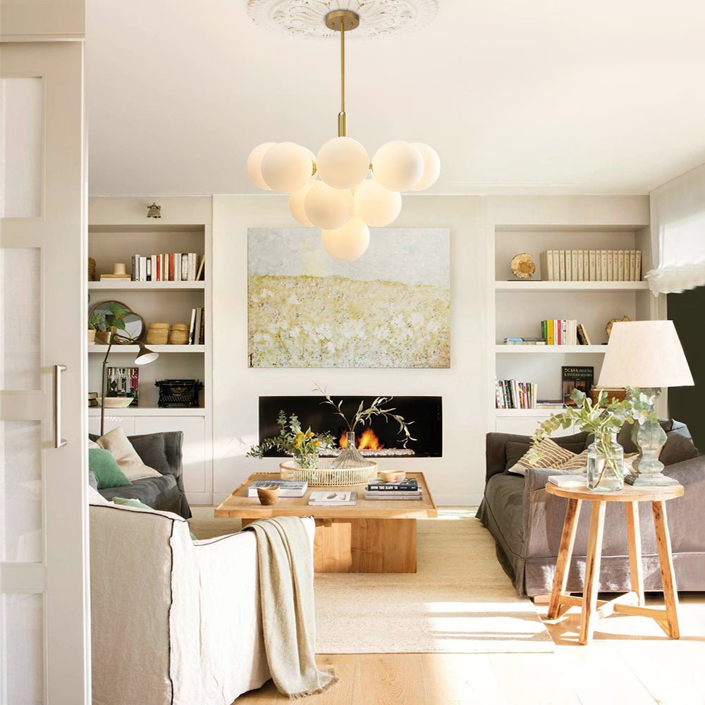 Glass Bubble Tiered Chandelier | 2 Sizes