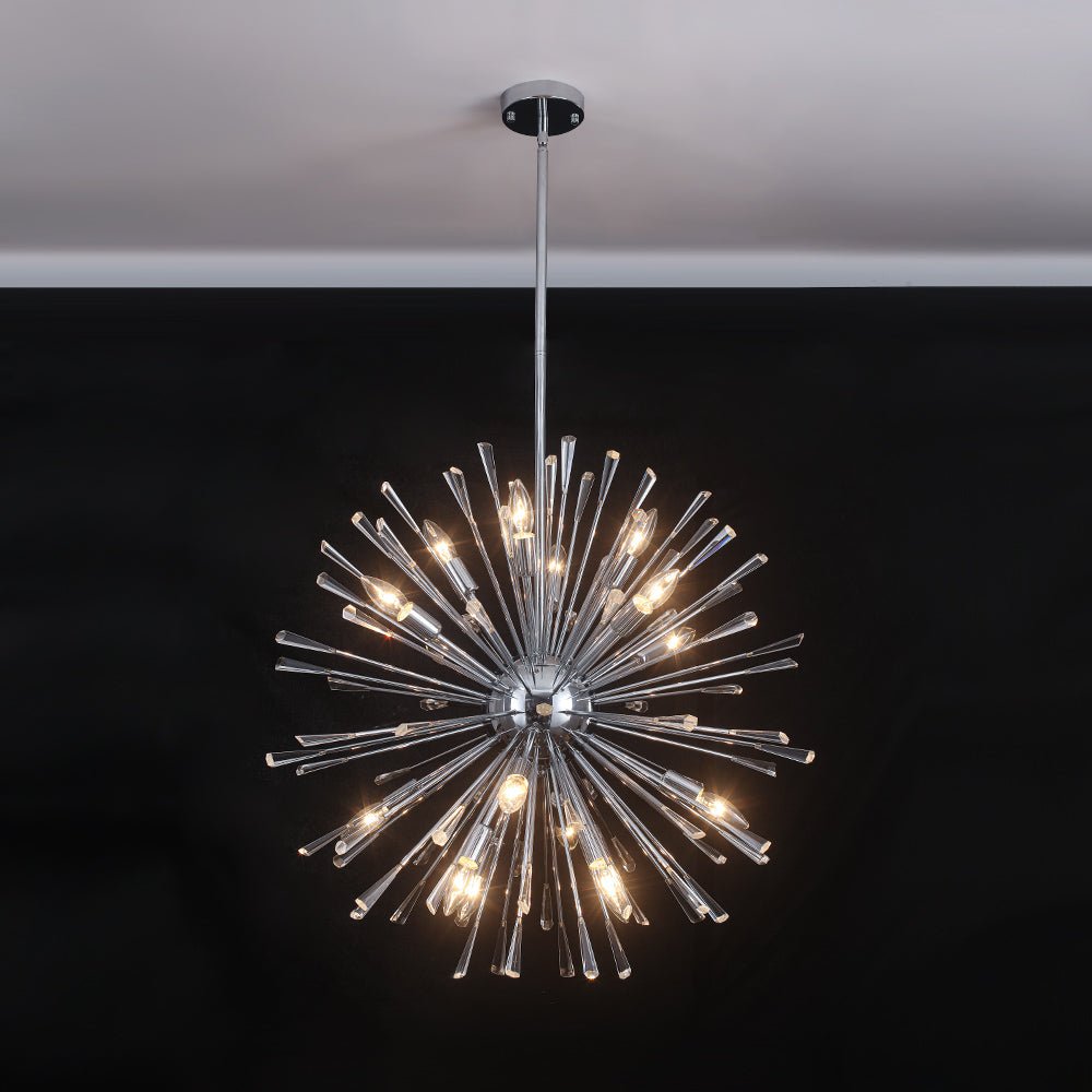 16/20-Light Firework Dandelion Crystal Chandelier