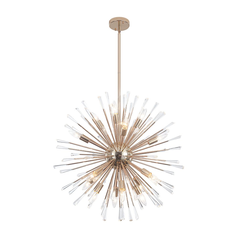 16/20-Light Firework Dandelion Crystal Chandelier