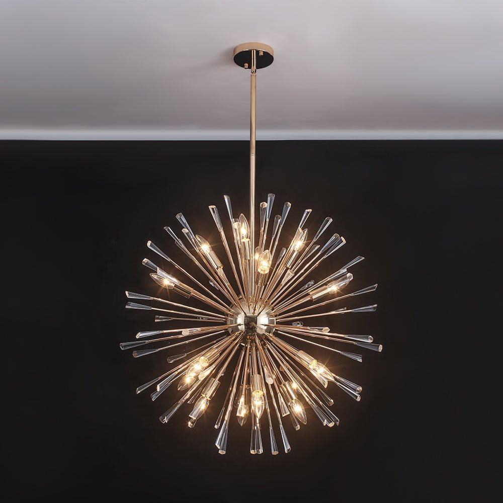 16/20-Light Firework Dandelion Crystal Chandelier