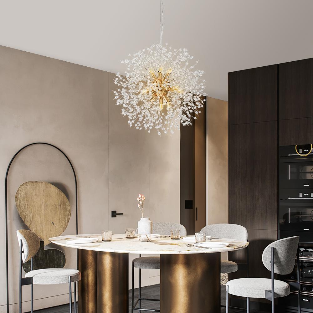 Firework Sputnik Crystal Chandelier | 4 Options