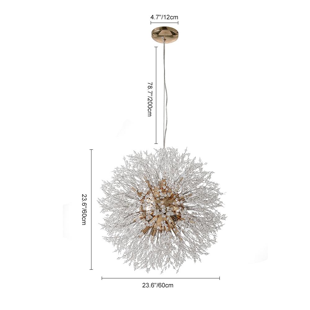 Firework Sputnik Crystal Chandelier | 4 Options