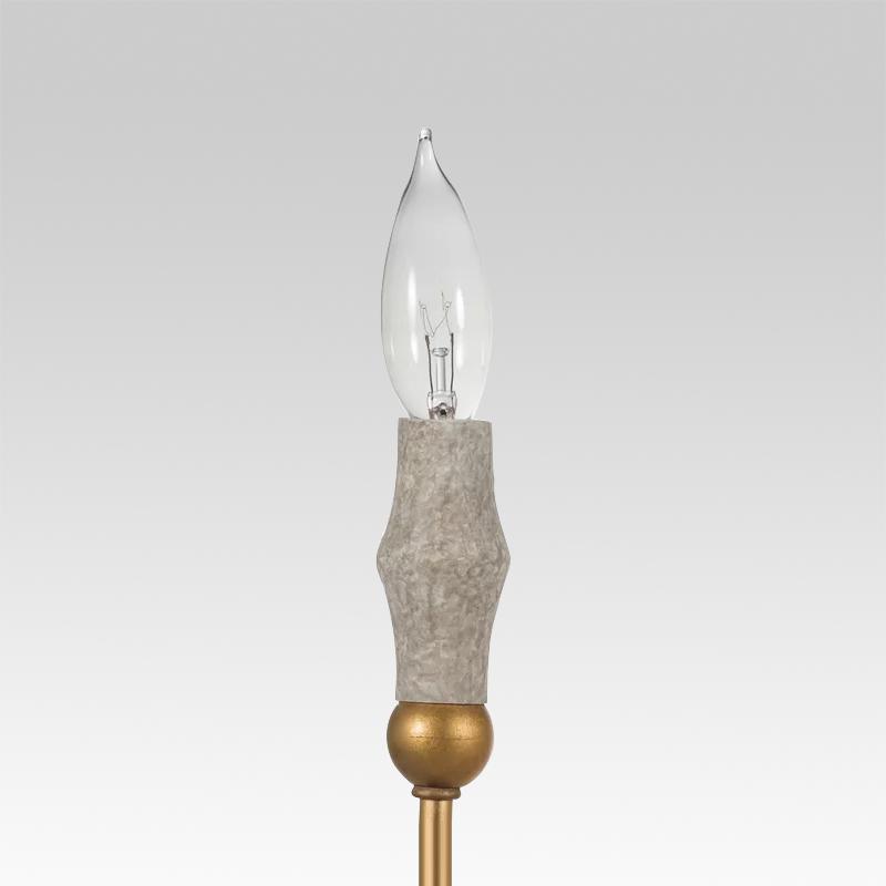 8-Light Candle Style Chandelier | 2 Colours