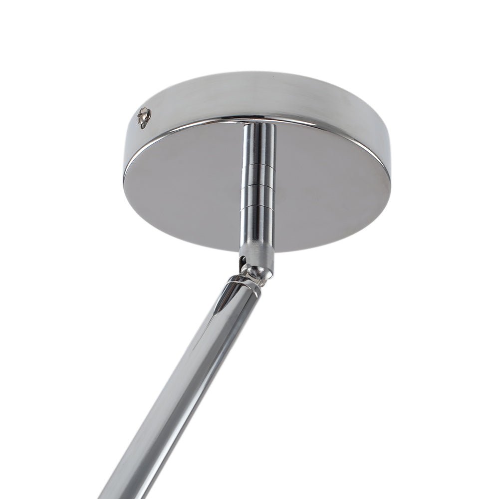 8/9-Light Sputnik Chandelier with Crystal Accents
