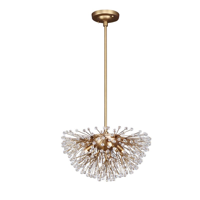 3-Light Crystal Dandelion Chandelier