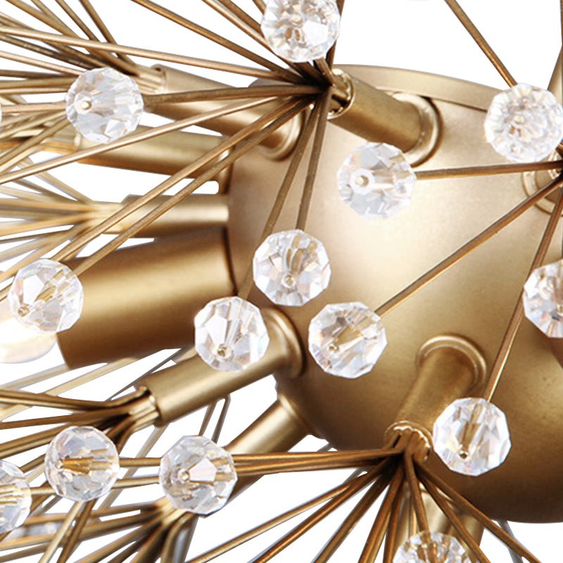 3-Light Crystal Dandelion Chandelier