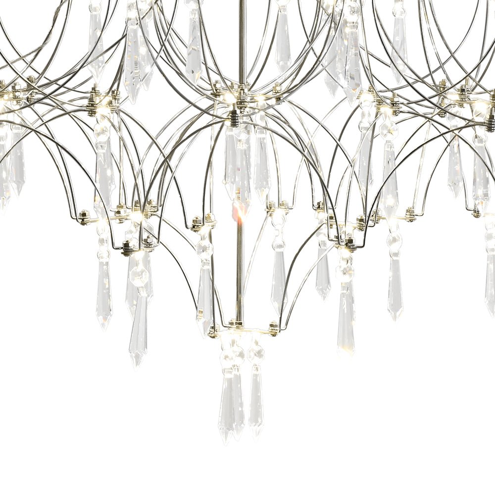 LED Crystal Firefly Starry Luster Chandelier