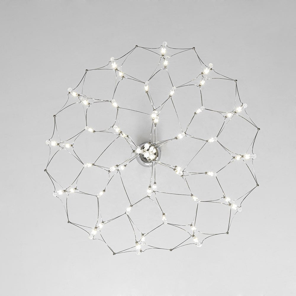 LED Crystal Firefly Starry Luster Chandelier