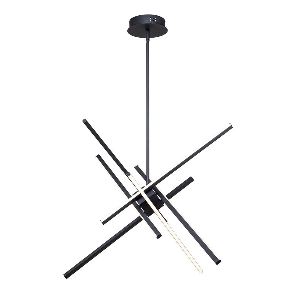 6-Light LED Sputnik Chandelier | 2 Colours