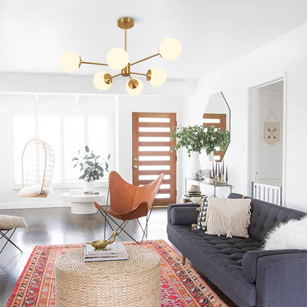 Mid-Century Bubble Sputnik Chandelier | 2 Colours