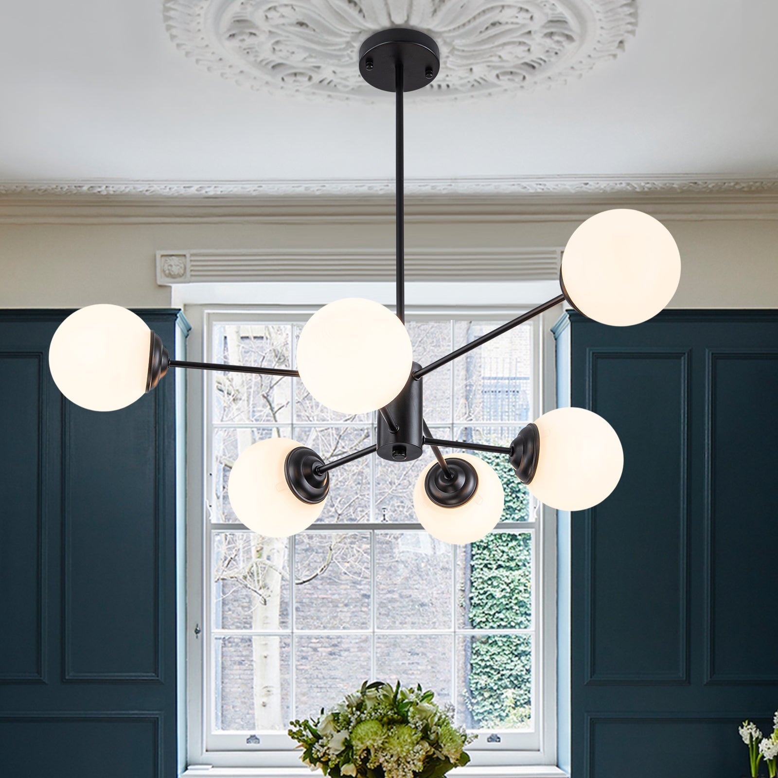 Mid-Century Bubble Sputnik Chandelier | 2 Colours