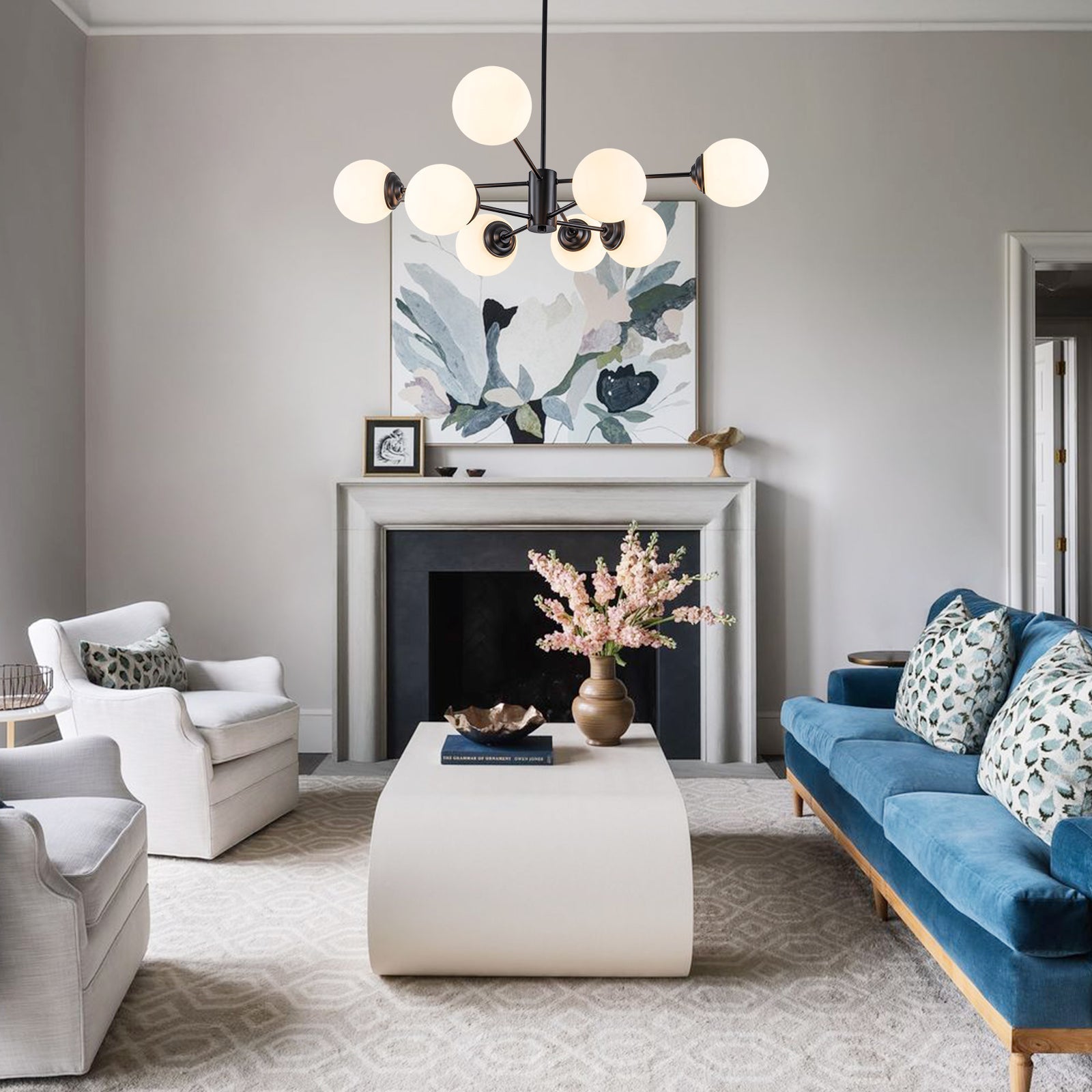 Mid-Century Bubble Sputnik Chandelier | 2 Colours