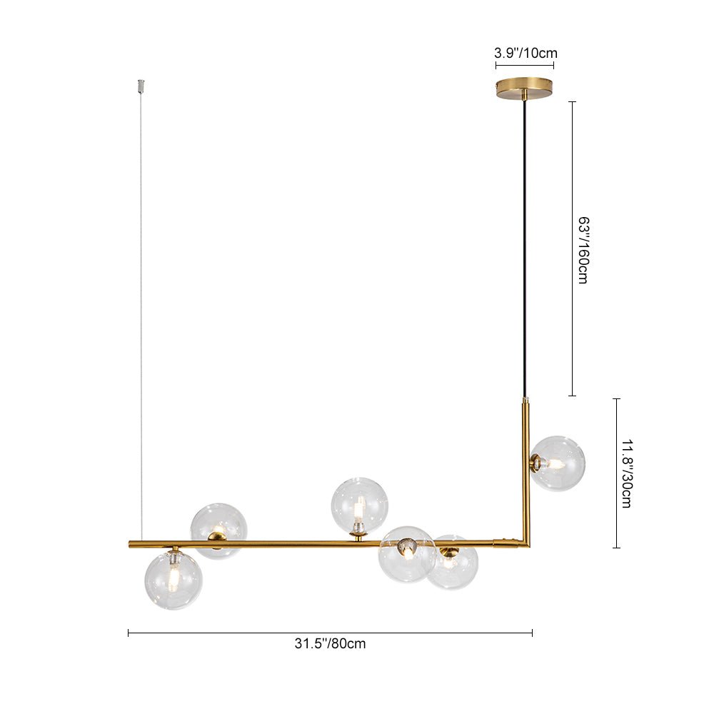 6-Light Minimalist Linear Lighting | 2 Colours